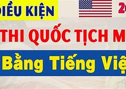 Luyện Thi Quốc Tịch Mỹ 2022 Tiếng Việt